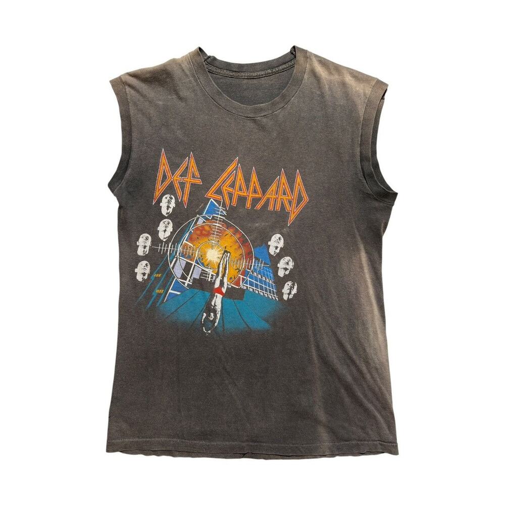 1980s def leppard rock brigade vintage tee